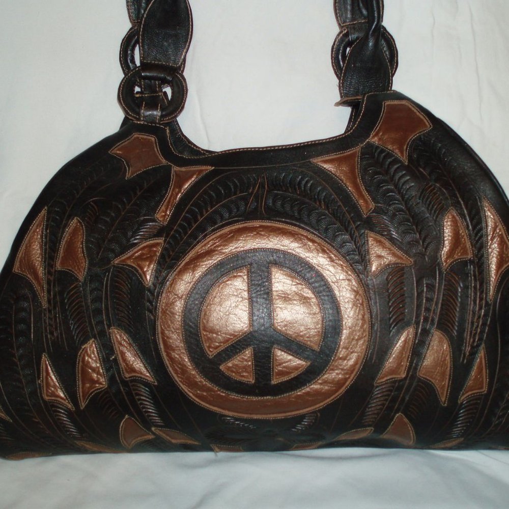All leather Purse